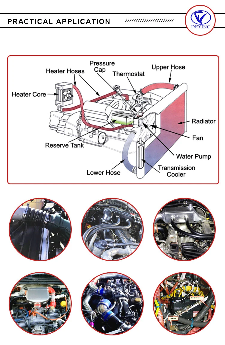 Rubber Tube Rubber Pipe Factory Machine Truck Auto Air Oil Water Rubber Hose