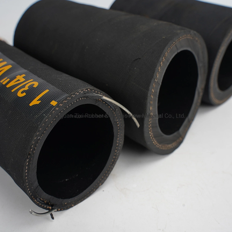 Industrial Anti Abrasion Low Pressure Flexible Fiber Braid Rubber Hose with Weather Resistant