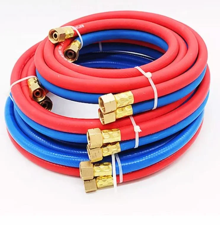 Made in China Korea Technology PVC Twin Welding Hose for Gas Soldering Welding Torching Hose