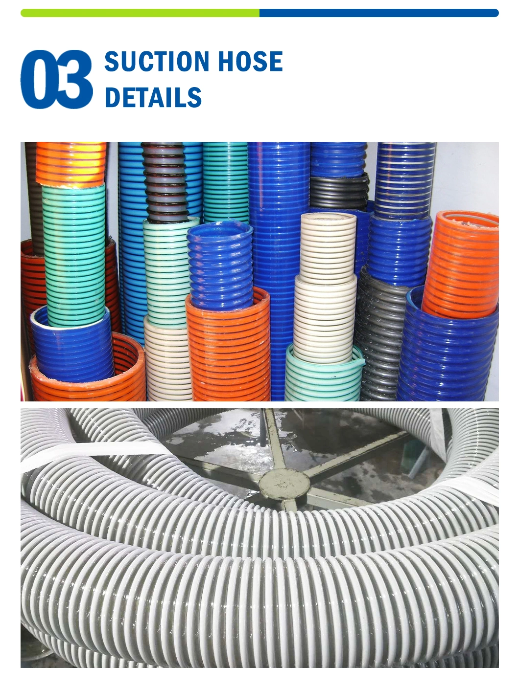 1-1/4 Inch 32*40mm Corrugated PVC Suction Hose