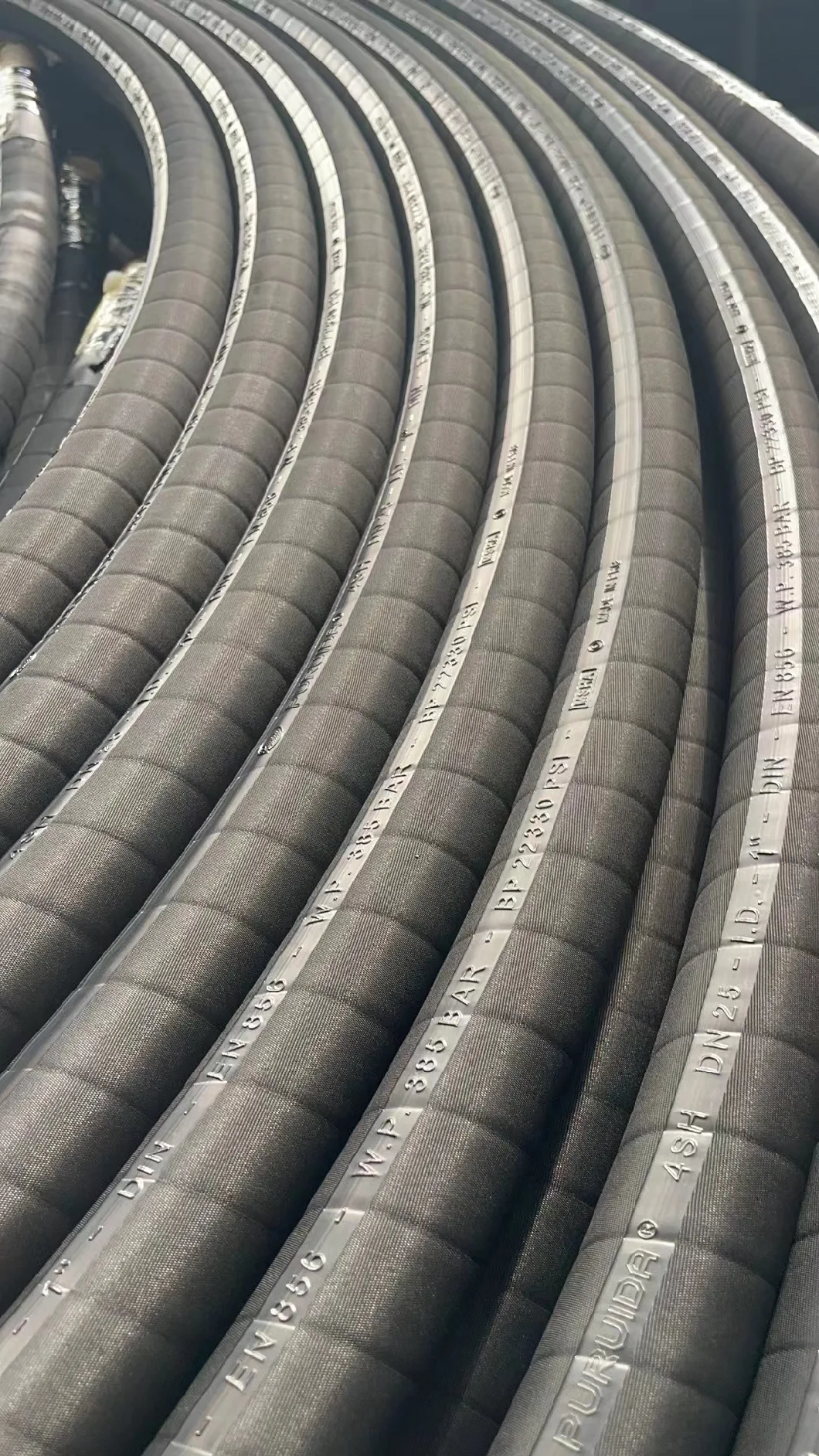 Durable Hot-Selling High-Quality Three-Industry Hose with Embedded Steel Helix Wire Corrugated Suction &amp; Discharge Hose