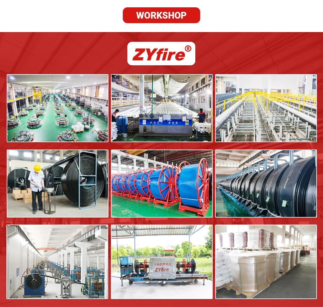 2&quot;-10&quot; Diameter Manufacturers Zyfire TPR Covered Suction Water Hose/Corrugated Pipe