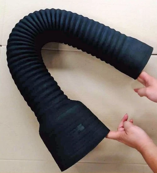 Chinese Factory EPDM Flexible Cloth Steel Wire Spiral Reinforced Universal Rubber Flexible Radiator Hose Bellow Steel Wire Cloth Hose