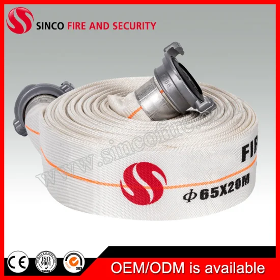 Cotton Coat Fire Fighting or Agricultural Rubber Water Delivery Hose