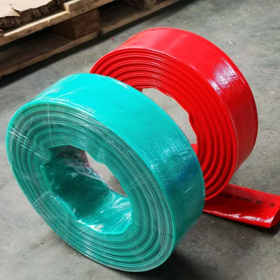 3/4-12 Inch Plastic High Pressure Irrgation Transfer Water Discharge PVC Layflat Hose for Agriculture