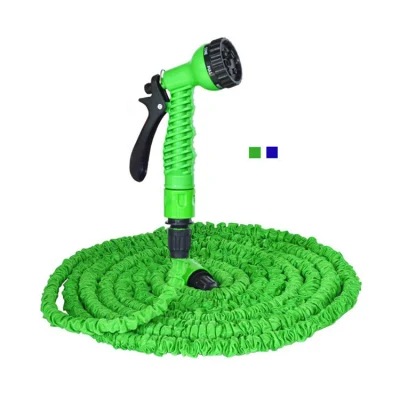 Super Quality China Supplier Green Power 25FT 50FT 75FT 100FT 150FT Magic Expandable Hose Garden Hose with Spray Nozzle