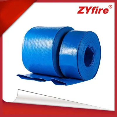 Zyfire Blue Large Diameter 12 Inch PVC Farm Irrigation Layflat Discharge Hose