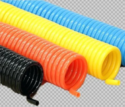 8mm X 5mm Flexible Pneumatic Polyurethane PU Spiral Air Hose Tube