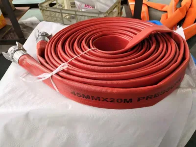 Customized Large Diameter 4inch - 16inch Agricultural Hose PVC Linging Canvas Irrigating Hose
