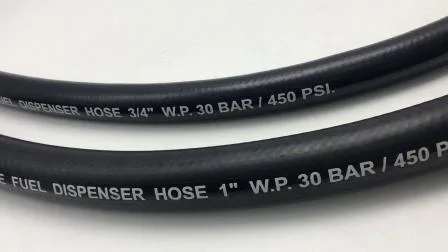 Flexible Anti-Static Gasoline Resistant Rubber Oil Gasoline Hose for Fuel Dispenser Pumps